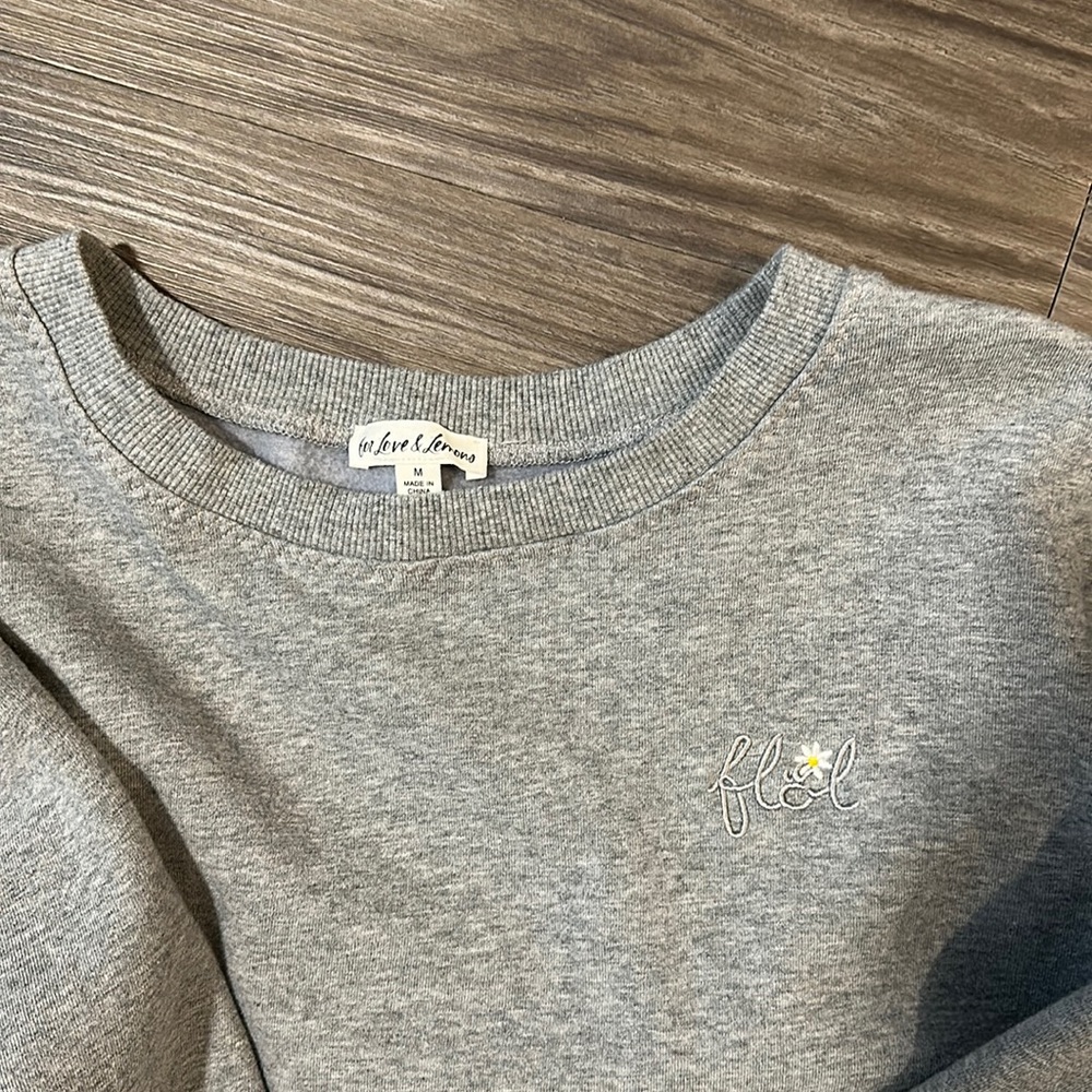 for love & lemons sweatshirt